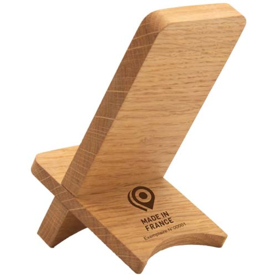 Supporto per telefono in legno SCX.design O27 Gadget.it