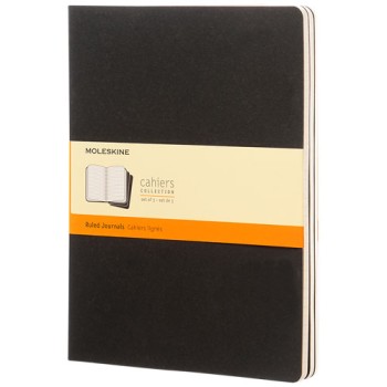 Taccuino - a righe Moleskine Cahier XL Gadget.it