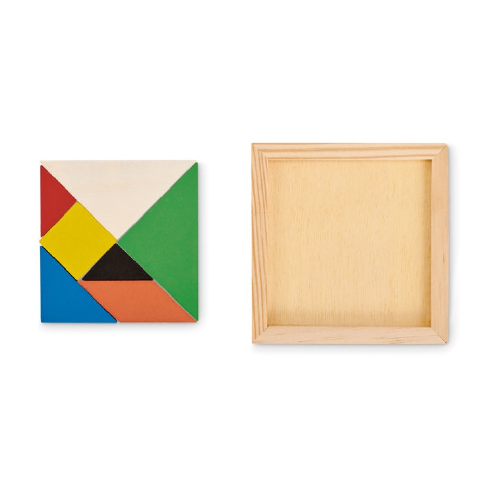 TANGRAM - Puzzle Tangram in legno Gadget.it