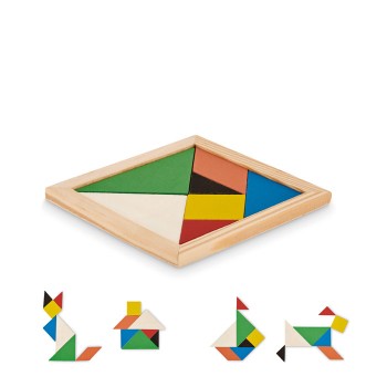 TANGRAM - Puzzle Tangram in legno Gadget.it