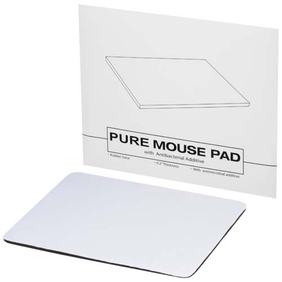 Tappetino per mouse con additivo antibatterico Pure Gadget.it