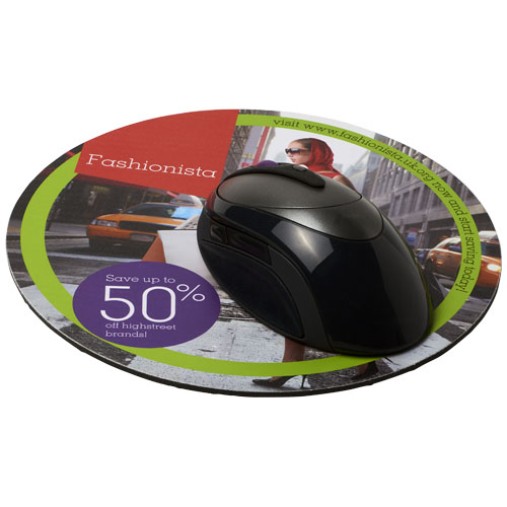 Tappetino per mouse Q-Mat® rotondo Gadget.it