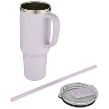 Tazza con isolamento sottovuoto in rame a doppia parete certificata RCS con cannuccia da 1200 ml Sydney Gadget.it