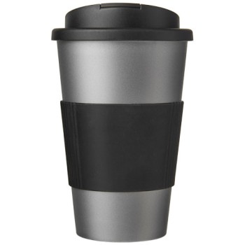 Tazza termica Americano® da 350 ml con impugnatura e coperchio ermetico Gadget.it