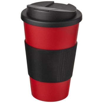 Tazza termica Americano® da 350 ml con impugnatura e coperchio ermetico Gadget.it