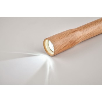 TELES - Torcia in legno con luce COB Gadget.it