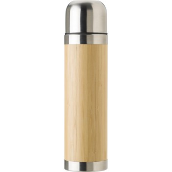 Thermos in acciaio inox e bamboo, capacità 400 ml Frederico Gadget.it