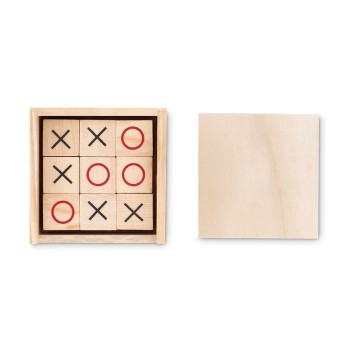 TIC TAC TOE - Gioco del tris in legno Gadget.it