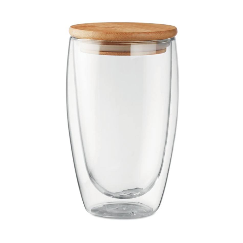 TIRANA LARGE - Bicchiere in vetro 450 ml Gadget.it