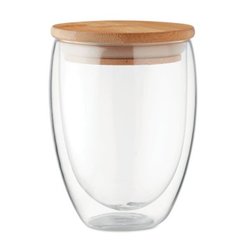 TIRANA MEDIUM - Bicchiere in vetro 350 ml Gadget.it