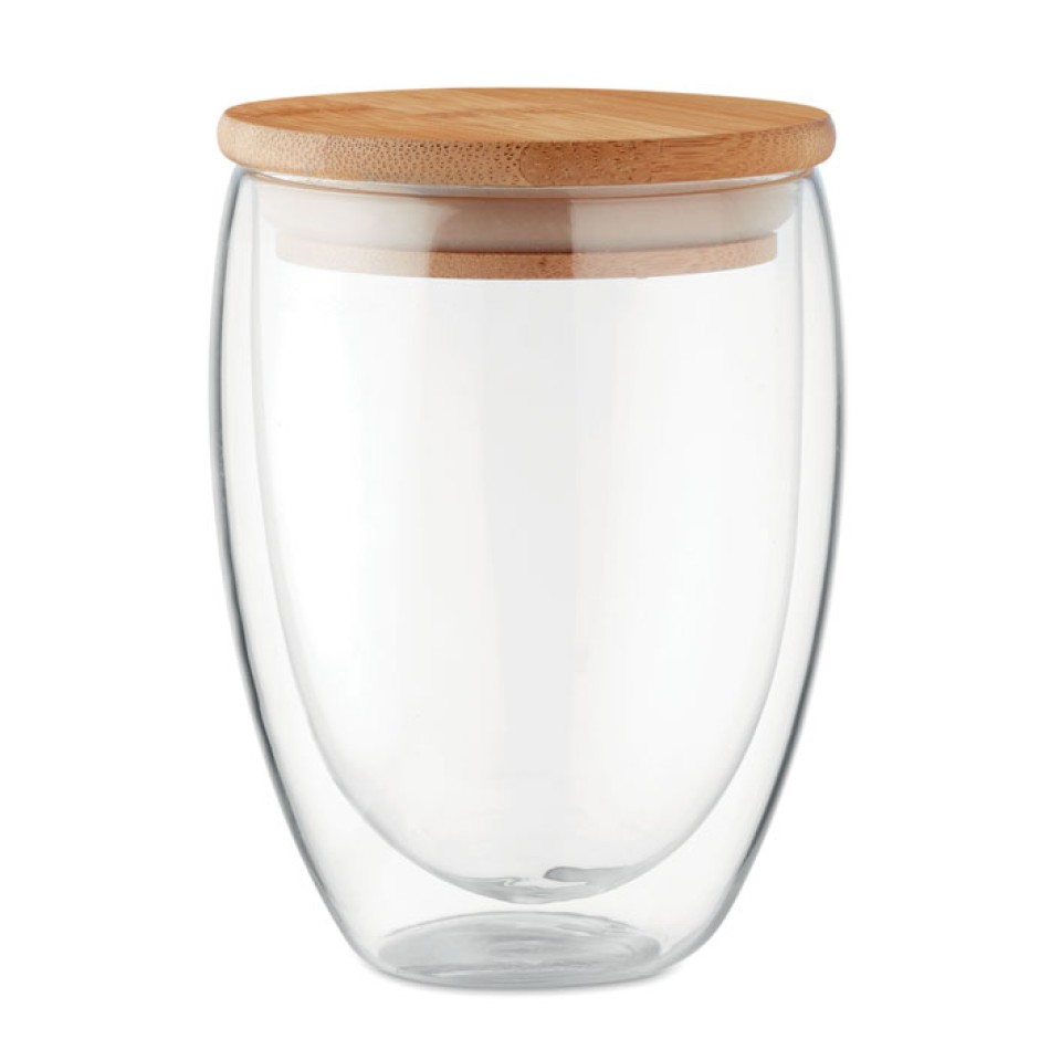 TIRANA MEDIUM - Bicchiere in vetro 350 ml Gadget.it