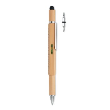 TOOLBAM - Penna livella in bamboo Gadget.it