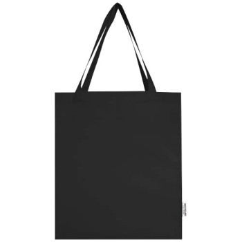 Tote bag a soffietto in cotone riciclato certificato GRS da 140 g/m² Madras Gadget.it