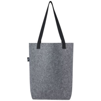 Tote bag con base ampia in feltro riciclato certificato GRS Felta - 12L Gadget.it