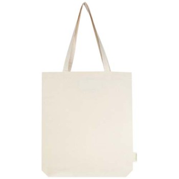 Tote bag con base ampia in tessuto biologico da 180 g/m² da 11 l Orissa Gadget.it