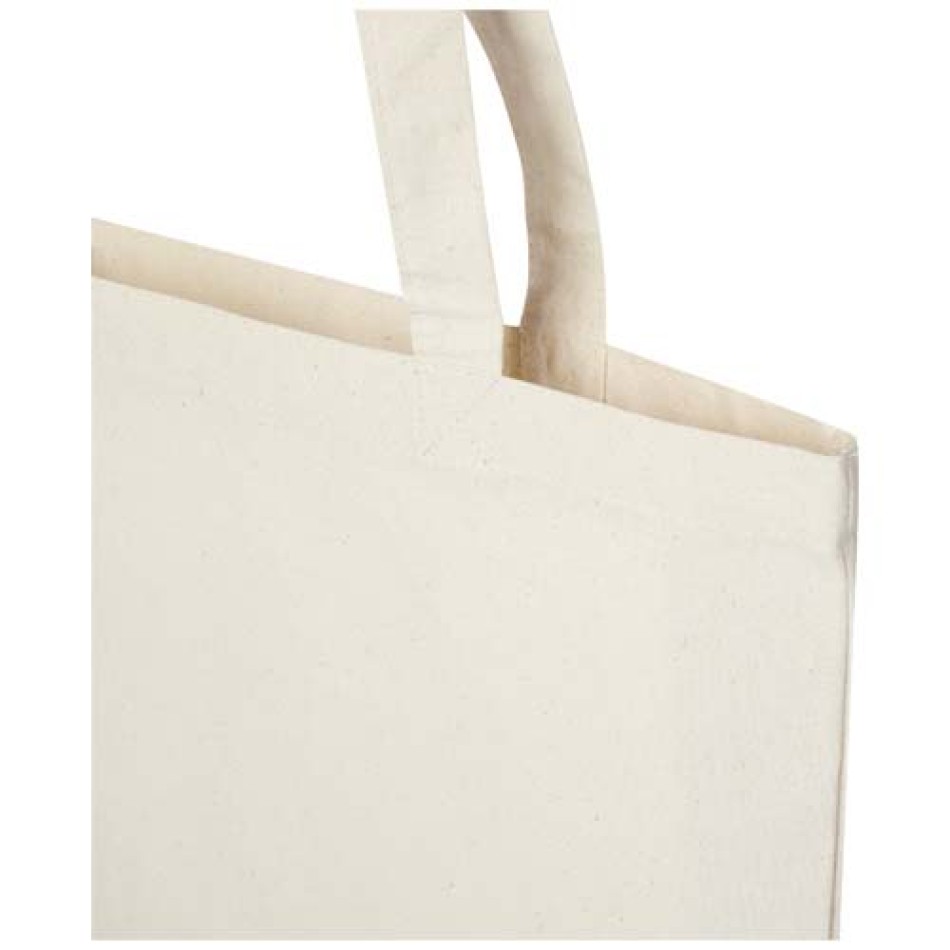 Tote bag con base ampia in tessuto biologico da 180 g/m² da 11 l Orissa Gadget.it