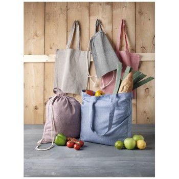 Tote bag con fondo ampio in tessuto riciclato 210 g/m² Pheebs - 13L Gadget.it