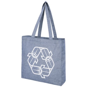 Tote bag con fondo ampio in tessuto riciclato 210 g/m² Pheebs - 13L Gadget.it