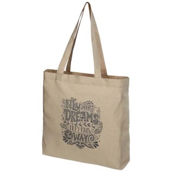 Tote bag con fondo ampio in tessuto riciclato 210 g/m² Pheebs - 13L Gadget.it