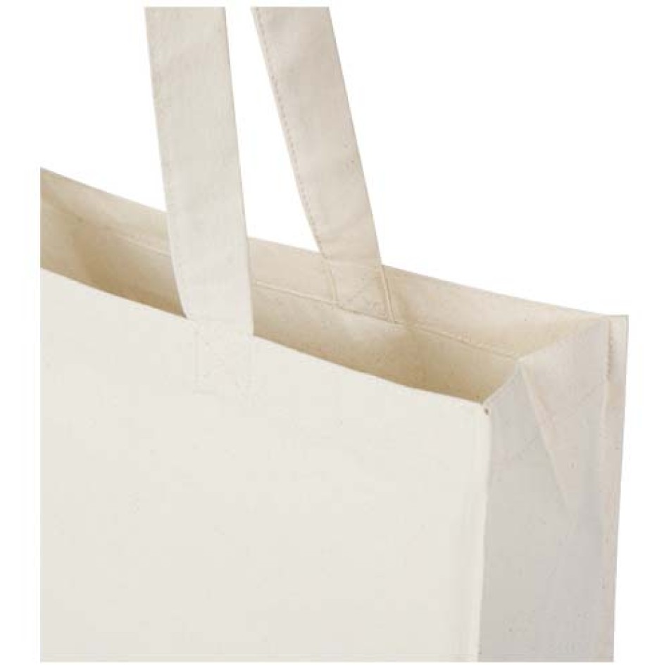 Tote bag con soffietto da 180 g/m² in tessuto biologico 14 l Orissa Gadget.it