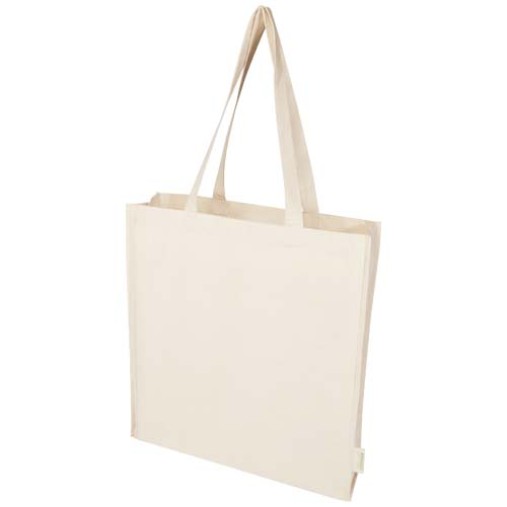 Tote bag con soffietto da 180 g/m² in tessuto biologico 14 l Orissa Gadget.it