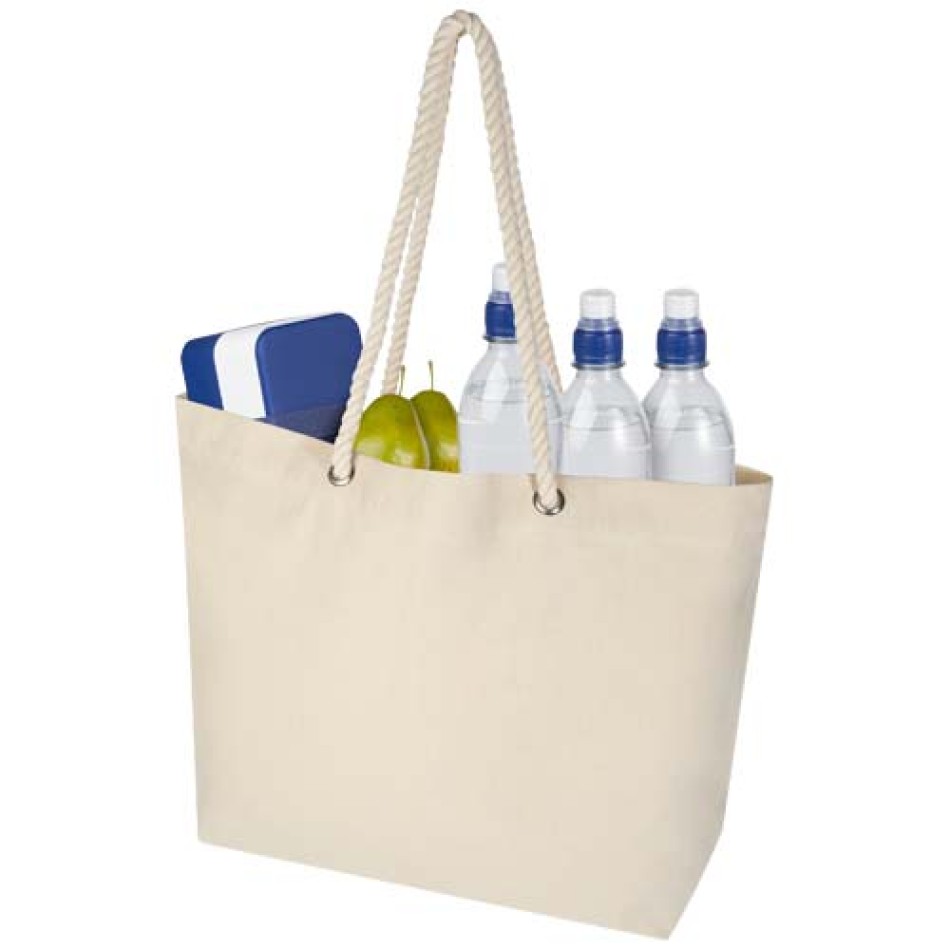 Tote bag da spiaggia in materiale riciclato certificato GRS 270 g/m² Florida Gadget.it