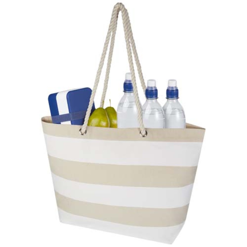 Tote bag da spiaggia in materiale riciclato certificato GRS 270 g/m² Florida Gadget.it