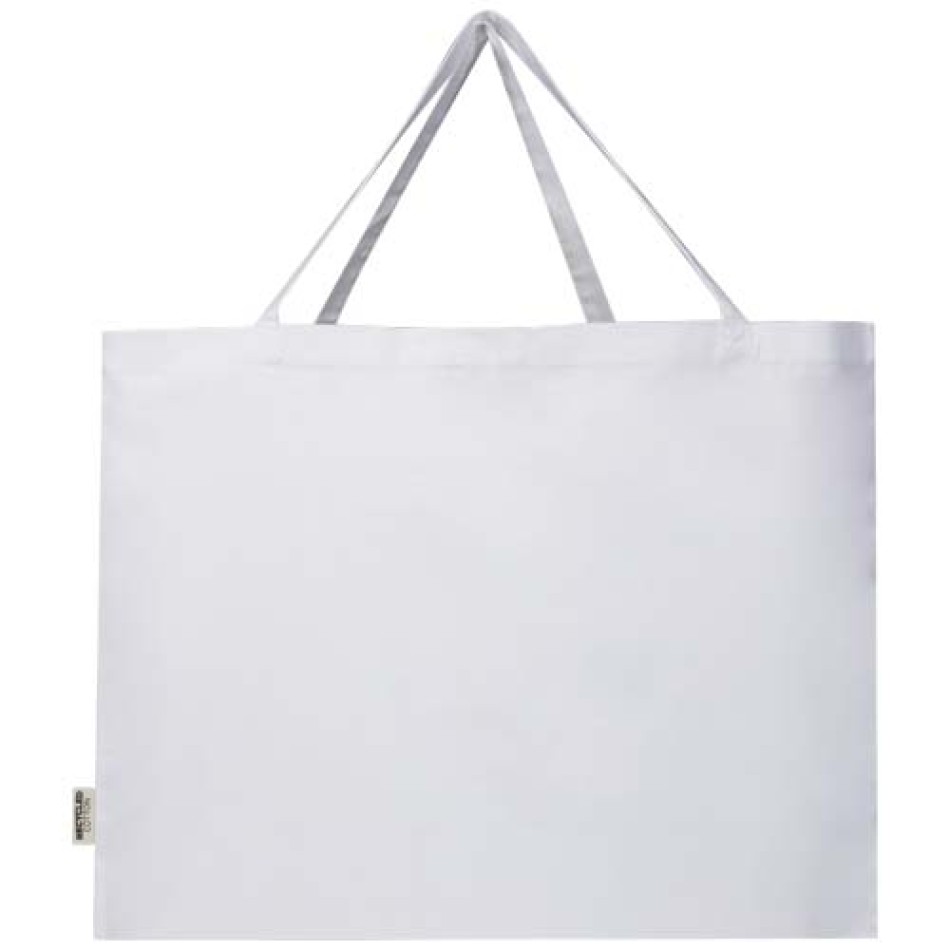 Tote bag grande in cotone riciclato certificato GRS da 220 g/m² Odessa Gadget.it