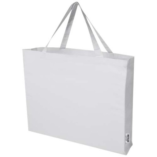 Tote bag grande in cotone riciclato certificato GRS da 220 g/m² Odessa Gadget.it