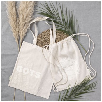 Tote bag in cotone biologico 100 g/m² Orissa - 7L Gadget.it