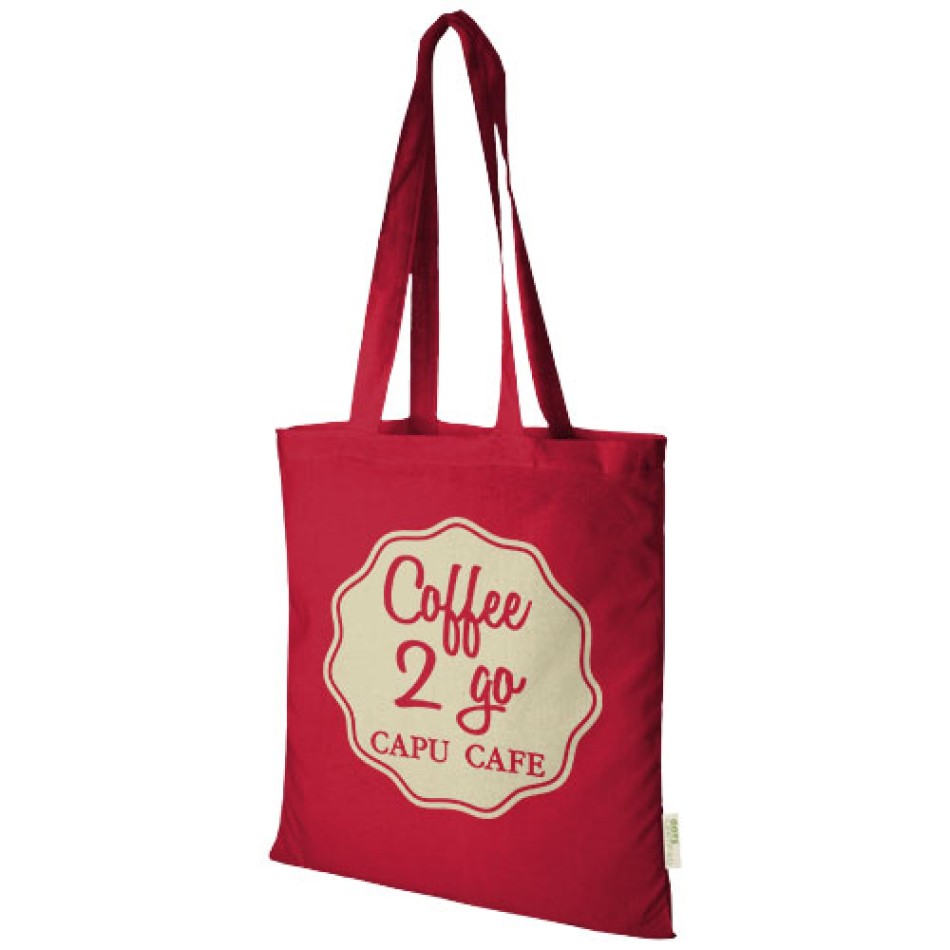 Tote bag in cotone biologico 100 g/m² Orissa - 7L Gadget.it