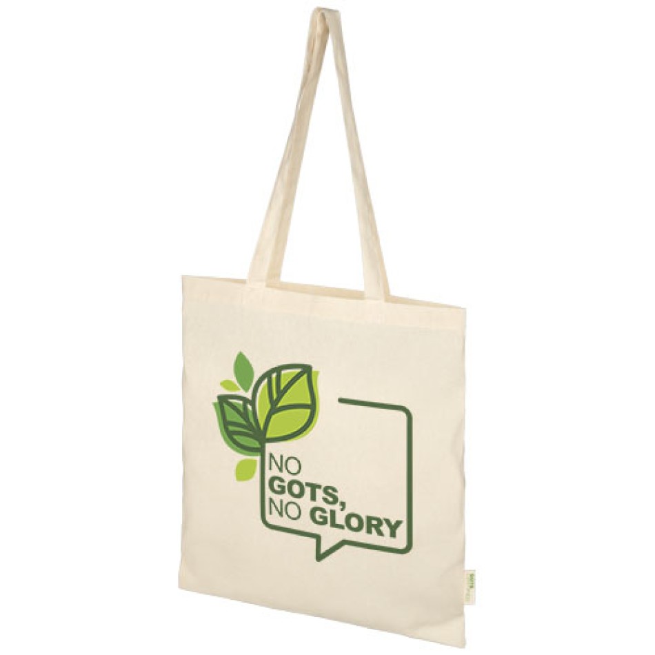 Tote bag in cotone biologico 100 g/m² Orissa - 7L Gadget.it