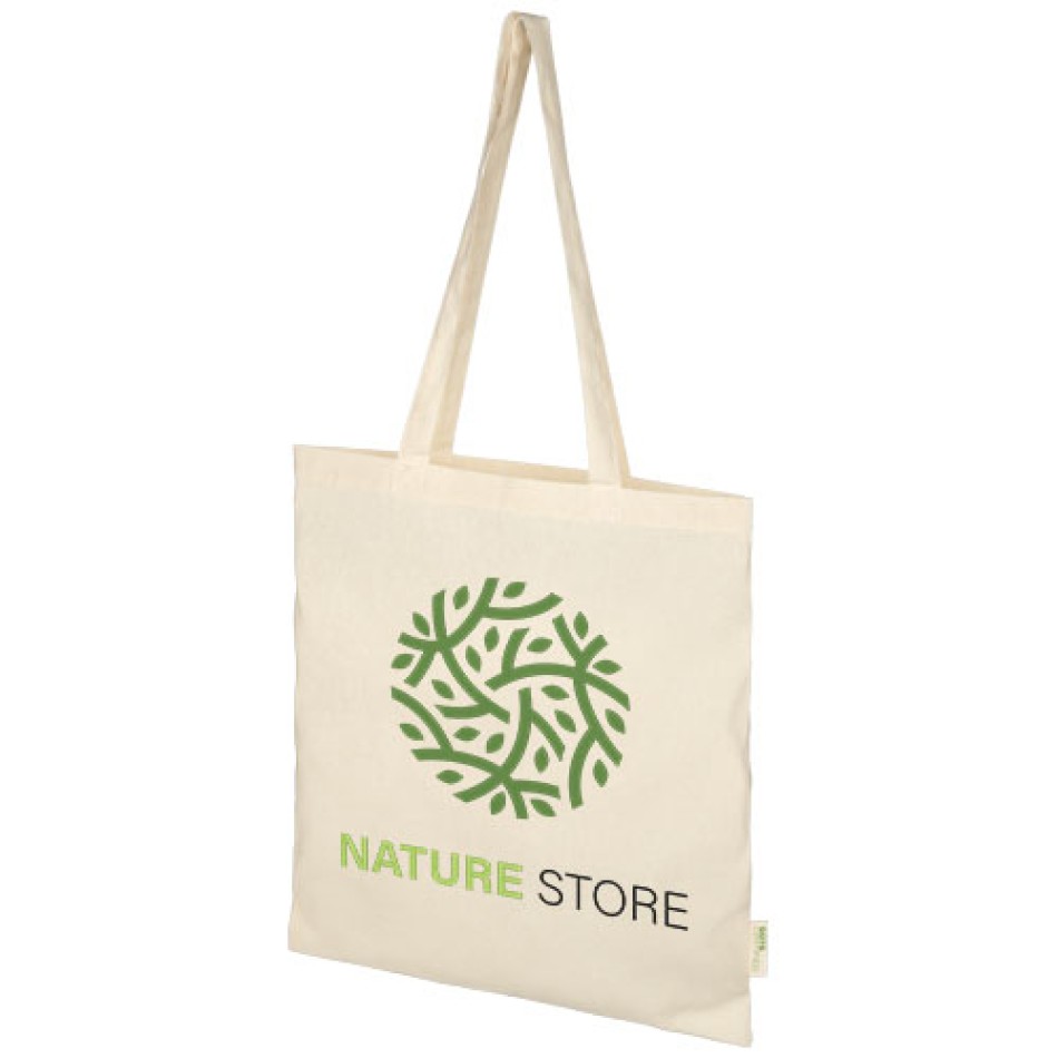 Tote bag in cotone biologico 100 g/m² Orissa - 7L Gadget.it