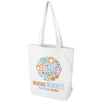 Tote bag in cotone biologico da 270 g/m² Orissa 10L Gadget.it