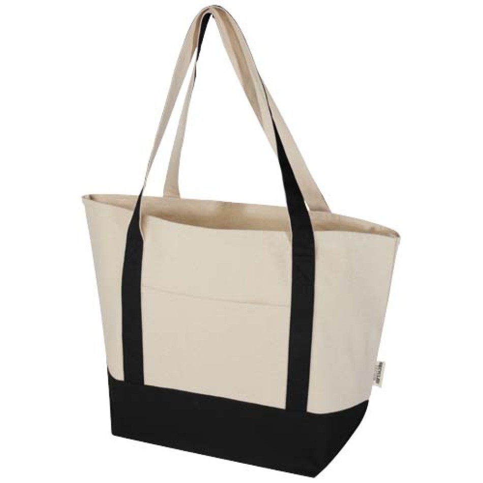 Tote bag in cotone riciclato certificato GRS da 320 g/m² Sam Gadget.it