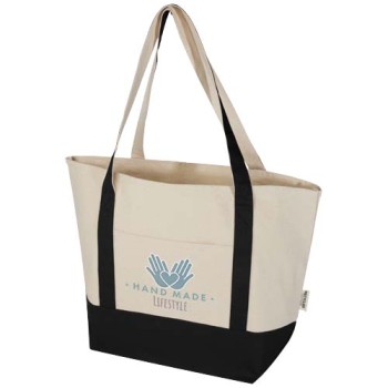 Tote bag in cotone riciclato certificato GRS da 320 g/m² Sam Gadget.it