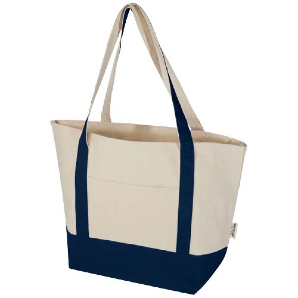 Tote bag in cotone riciclato certificato GRS da 320 g/m² Sam Gadget.it