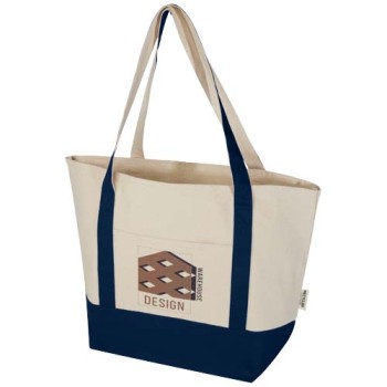 Tote bag in cotone riciclato certificato GRS da 320 g/m² Sam Gadget.it