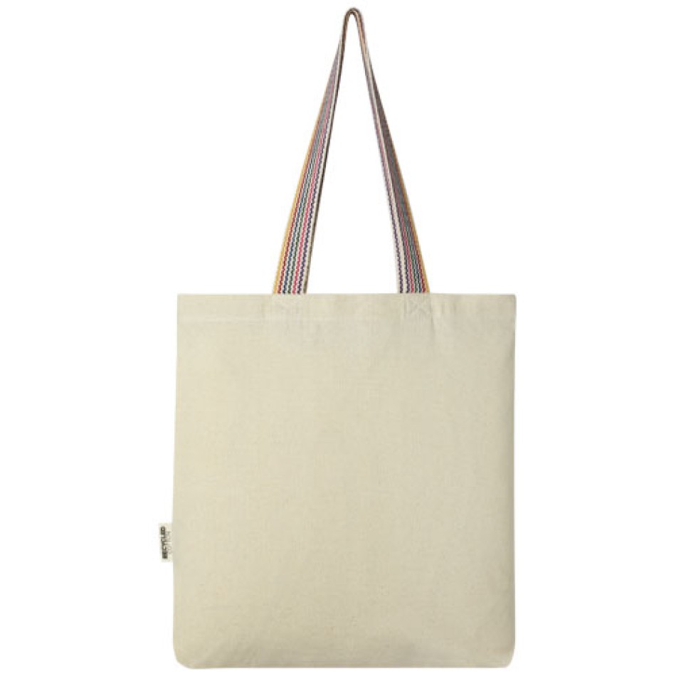 Tote bag in cotone riciclato da 180 g/m² Rainbow - 5L Gadget.it