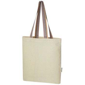 Tote bag in cotone riciclato da 180 g/m² Rainbow - 5L Gadget.it