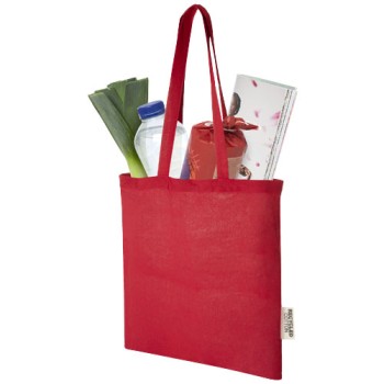 Tote bag in cotone riciclato GRS da 140 g/m2 Madras - 7L Gadget.it