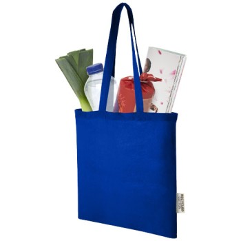 Tote bag in cotone riciclato GRS da 140 g/m2 Madras - 7L Gadget.it