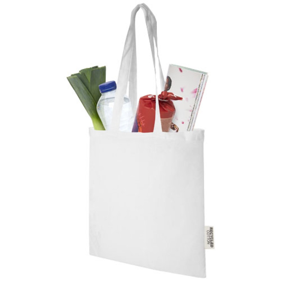 Tote bag in cotone riciclato GRS da 140 g/m2 Madras - 7L Gadget.it