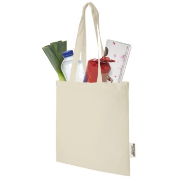 Tote bag in cotone riciclato GRS da 140 g/m2 Madras - 7L Gadget.it