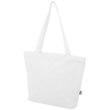 Tote bag in materiale riciclato certificato GRS con cerniera Panama 20l Gadget.it