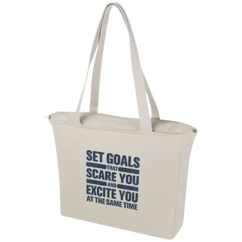 Tote bag in materiale riciclato da 500 g/m² Weekender Aware™ Gadget.it