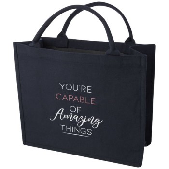 Tote bag per libri in materiale riciclato da 500 g/m² Page Aware™ Gadget.it