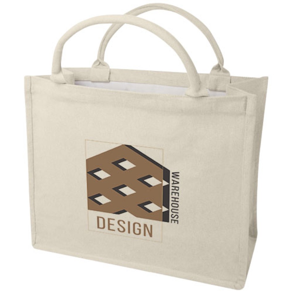 Tote bag per libri in materiale riciclato da 500 g/m² Page Aware™ Gadget.it