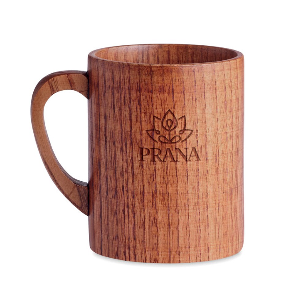 TRAVIS - Tazza in legno di quercia 280 ml Gadget.it