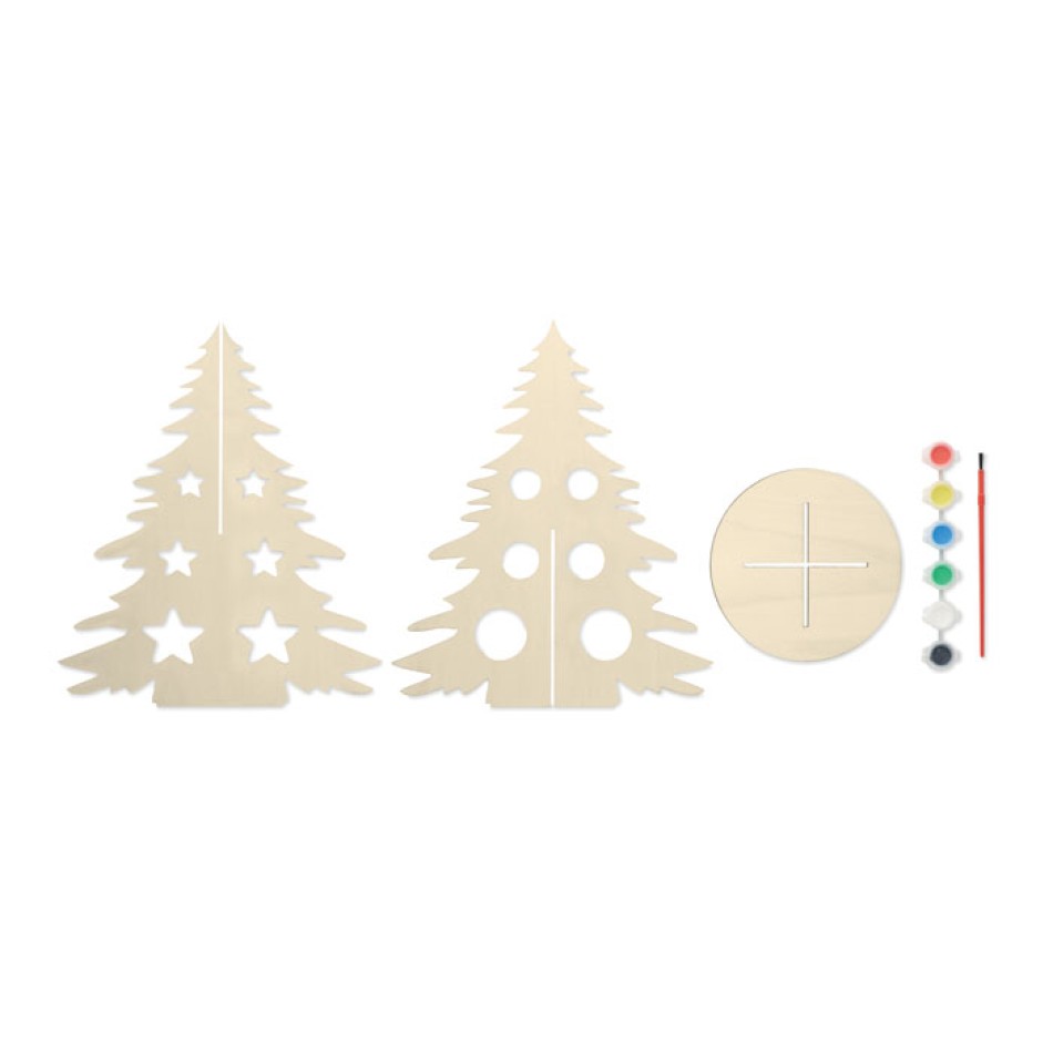 TREE AND PAINT - Albero di Natale fai da te Gadget.it